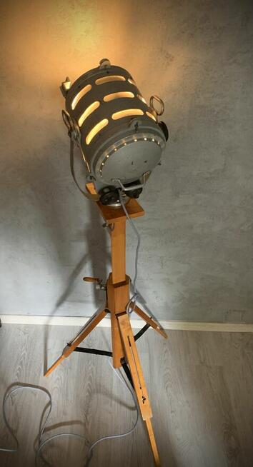 Lampa loft teatralno filmowa lata 50