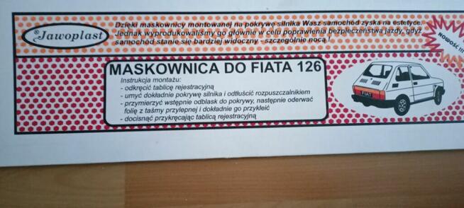 NOWA Blenda Odblaskowa Jawoplast Fiat 126p