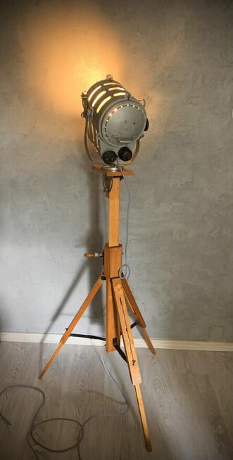 Lampa loft teatralno filmowa lata 50