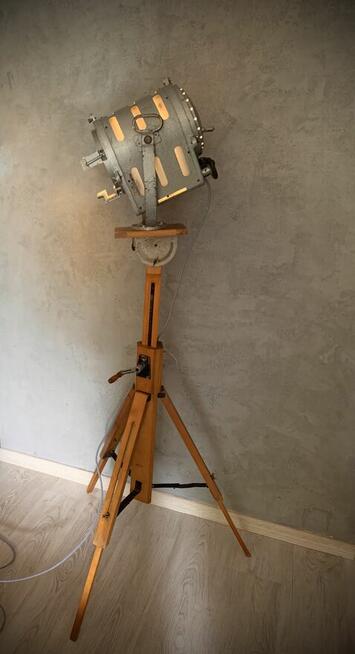 Lampa loft teatralno filmowa lata 50