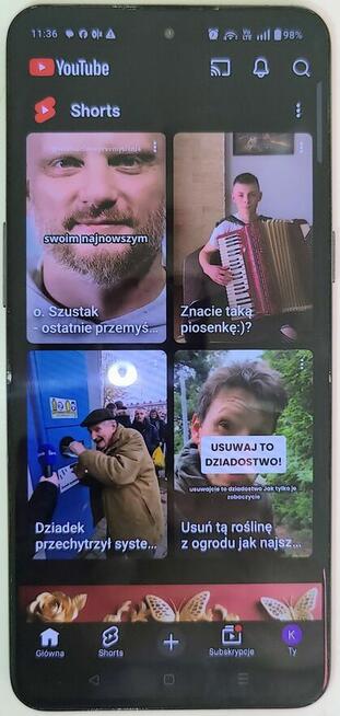 SMARTFON OnePlus 10 T CHP2415 5G 8GB 128GB AMOLED Android 15