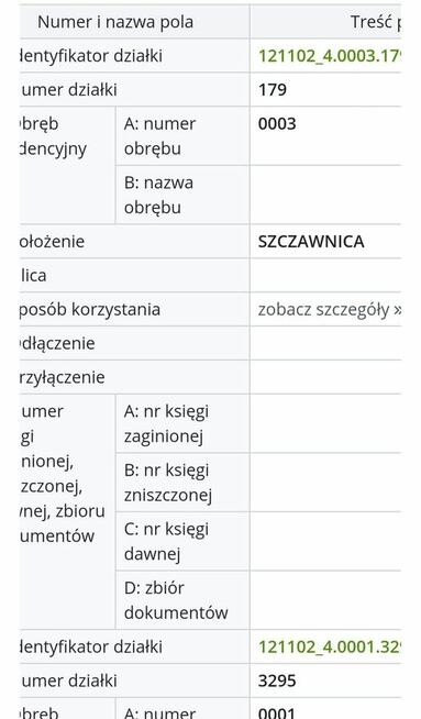 Szczawnica- Sprzedam 2/3 działek rekreacyjno, inwestycyjne