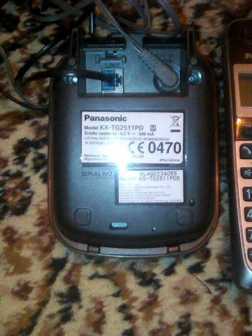 Telefon domowy stacjonarny Panasonic telefon