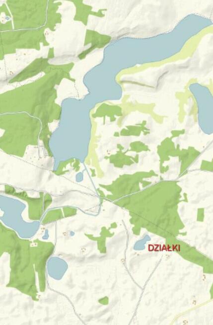 Sprzedam działki 15 km od Olsztyna