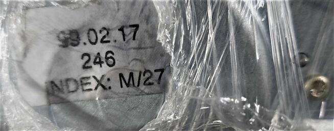 Silnik wycieraczki tylnej szyby - kompletny z ramieniem, pió