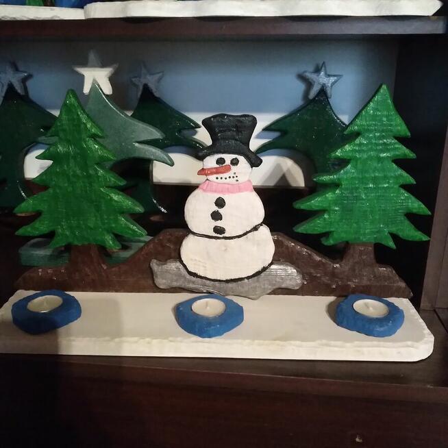 Świeczniki świąteczne