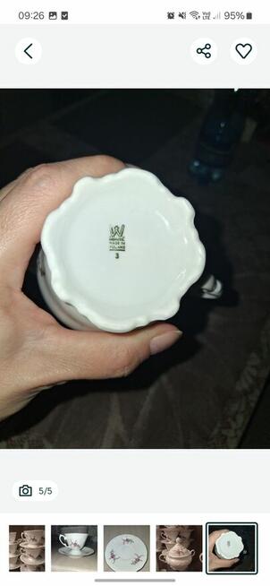 Filiżanki z czasu PRL piękne