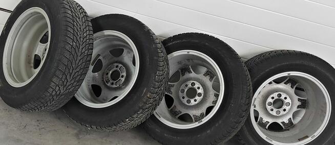 Koła 4 szt. 15. Alufelgi + opony zimowe NOKIAN 195/65R15 z