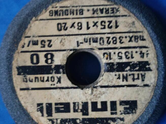 tarcza kamienna kamień szlifierski ściernica szlifierska ei