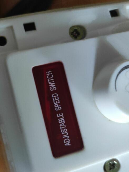 regulator obrotów potencjometr wiatrak chłodzenie wentylator