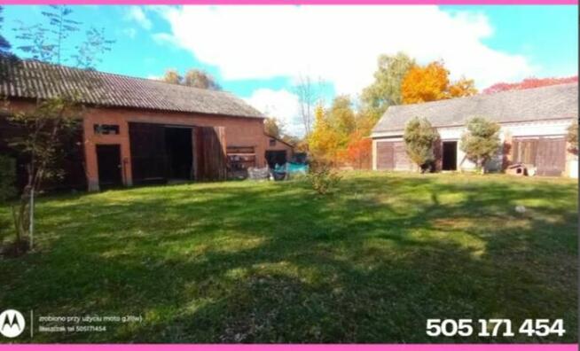 Dom obora stodoła siedlisko ok 1ha Mostówka