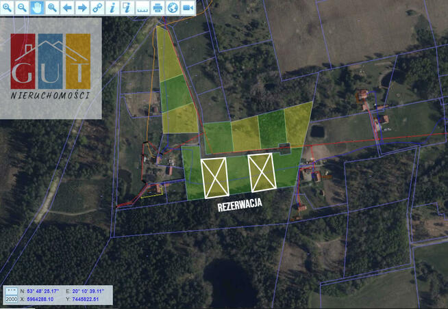 Działka rolna Wołowno gm. Jonkowo