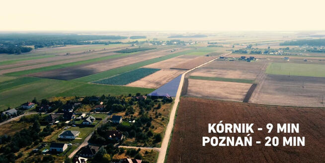 Działka budowlana Czołowo gm. Kórnik,