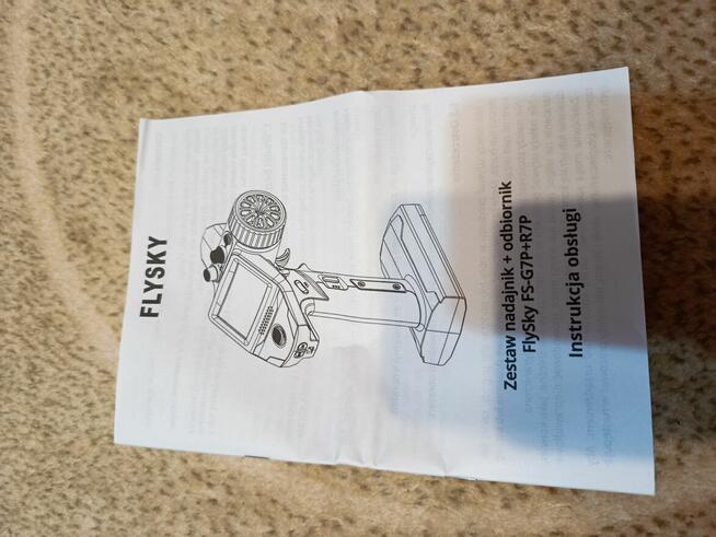 Nadajnik/odbiornik FLYSKY FS-G7P2,4Ghz + odbiornik 7ch