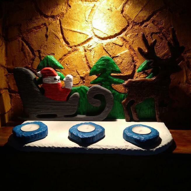 Świeczniki świąteczne