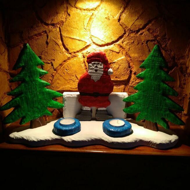 Świeczniki świąteczne