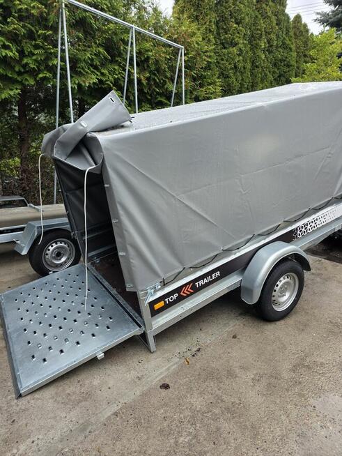 Wypożyczalnia przyczepek do 750 kg towarowe reklamowe, motocy