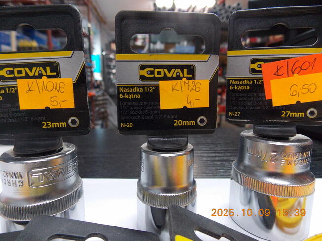 NASADKA SZEŚCIOKĄTNA 1/2 COVAL