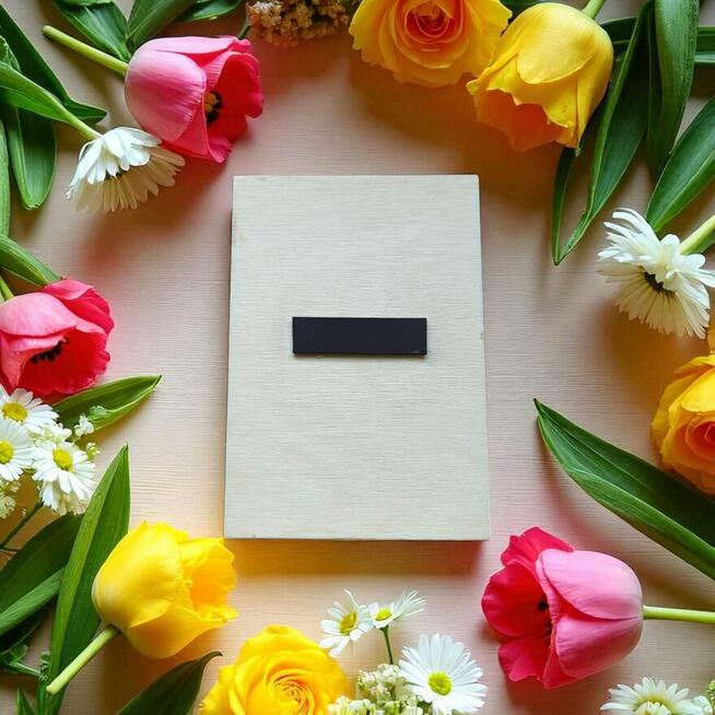 Drewniany Magnes - Kartka z kalendarza na Ślub, Urodziny, Ch