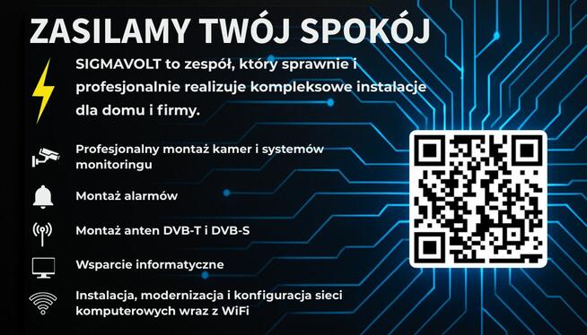 Monitoring • Sieci komputerowe • Elektryka Rybnik, Rydułtowy