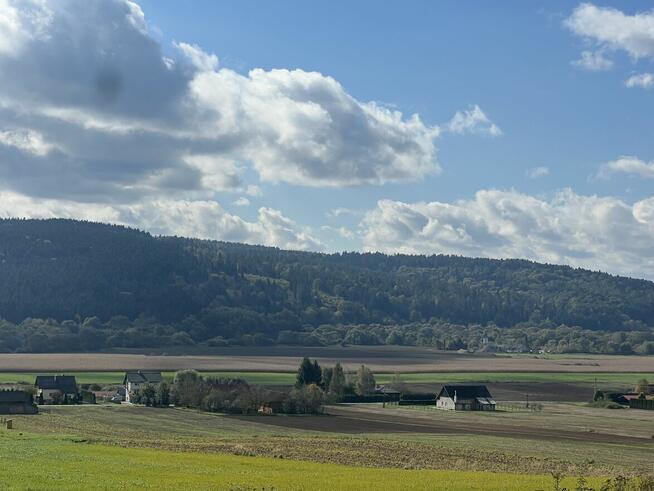 Dzialka 97ar. Zabud. Zagrodowa bieszczady z widokiem na doli