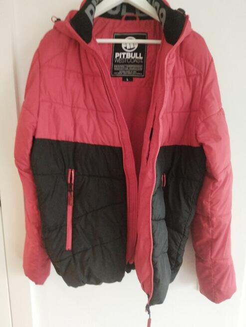Pitbull kurtka męska pikowana z kapturem Mobley rozmiar L