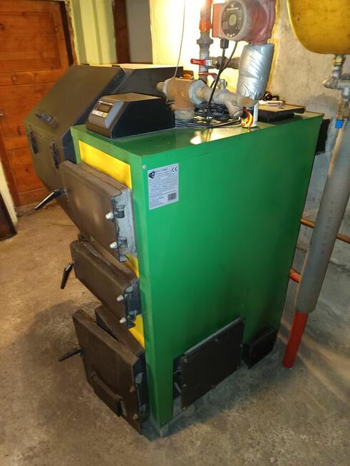 Piec, kocioł ekogroszek Żywiec 22kW podajnik mało używany