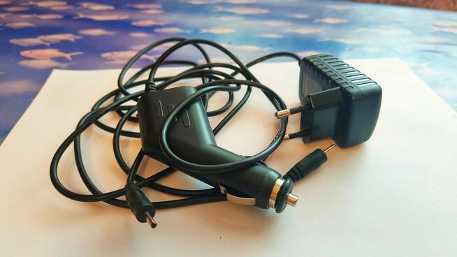 Ładowarka sieciowa+samochodowa do tablet Manta