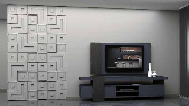 Panele ścienne 3D Zicaro Vega