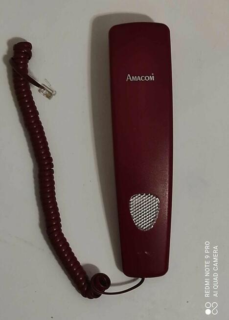 OKAZJA! ANTYK! Stacjonarny przewodowy telefon AMACOM AMC-20