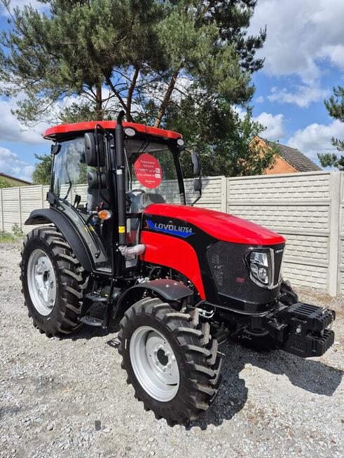 LOVOL M754 – Nowy ciągnik rolniczy 75KM | Gwarancja | Transp
