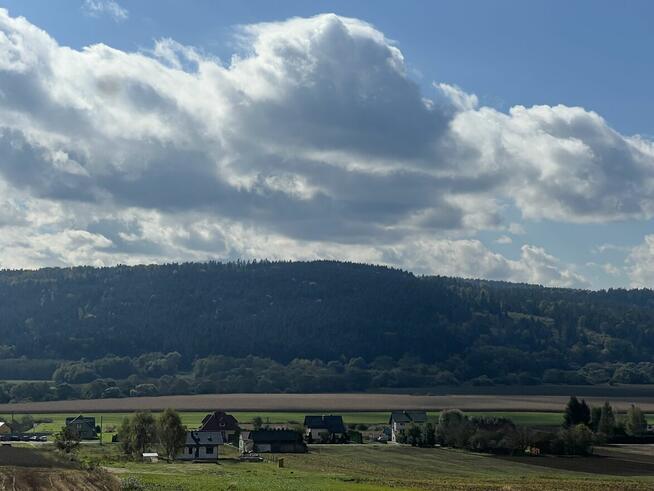 Dzialka 97ar. Zabud. Zagrodowa bieszczady z widokiem na doli