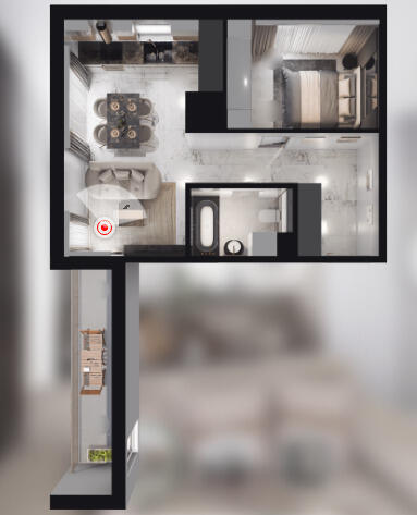 Nowe mieszkanie > 41,48 m2