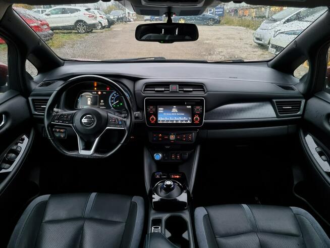 Nissan Leaf Tekna Czerwony metalik BOSE LED Skóra Kamera Komfort i styl BDB SOH80%