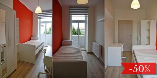 Kręta 20, Śródmieście, jasny pokój z balkonem