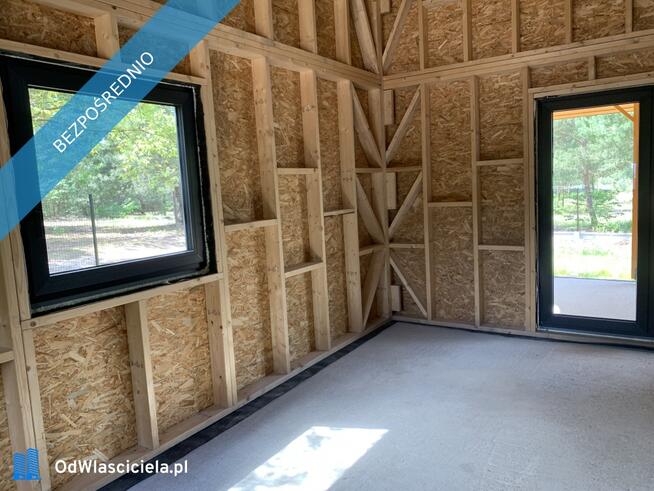 NOWY DOM CAŁOROCZNY Z ANTRESOLĄ i TARASEM - 50 km od Warszawy