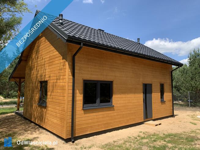 NOWY DOM CAŁOROCZNY Z ANTRESOLĄ i TARASEM - 50 km od Warszawy