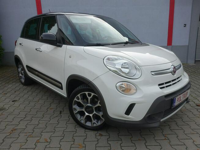 Fiat 500L 1,4i Navi Półskóra Klimatronik Alu Opłacony rej.2015 VIP Gwarancja