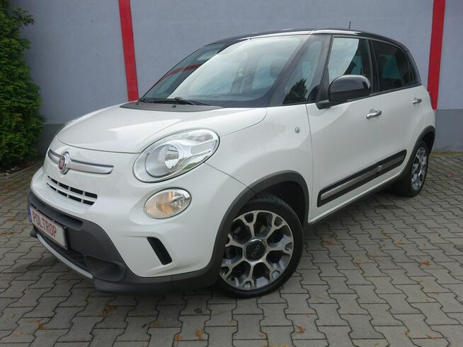 Fiat 500L 1,4i Navi Półskóra Klimatronik Alu Opłacony rej.2015 VIP Gwarancja