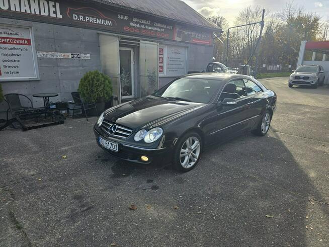 Mercedes CLK 200 1.8 Kompressor 163 KM, Automat, Klimatyzacja, Skóra, Alufelgi,