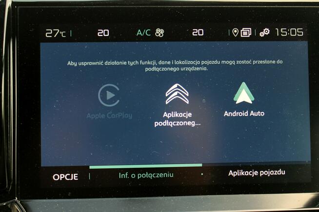 Citroen C5 Aircross 1,6benzyna#Eat8Hp#Webasto#Oryg.Lakier#Vat23%