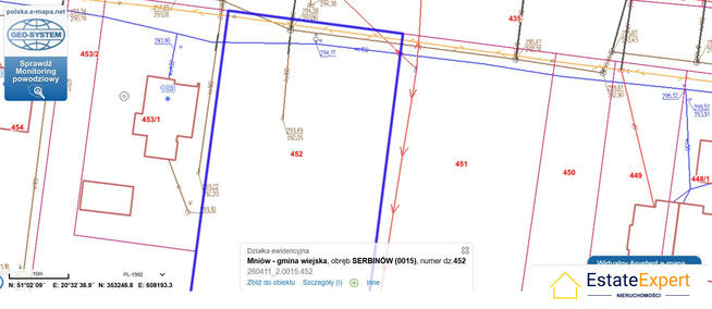 Wyjątkowa działka z ogromnym potencjałem w Serbinowie k. Kielc