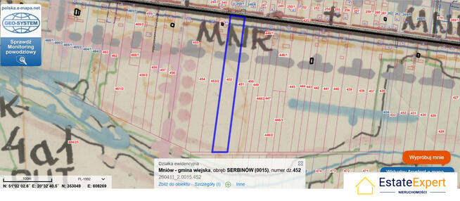 Wyjątkowa działka z ogromnym potencjałem w Serbinowie k. Kielc