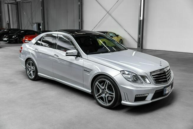 Mercedes E 63 AMG 6.2 V8 525 KM Performance. Bezwypadkowy. Stan Idealny. Kolekcjonerski.