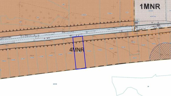 Działka budowlana Zborowskie gm. Ciasna, Dolna
