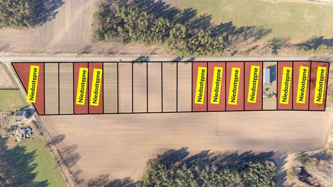 Działka budowlana Zborowskie gm. Ciasna, Dolna