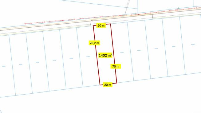 Działka budowlana Zborowskie gm. Ciasna, Dolna