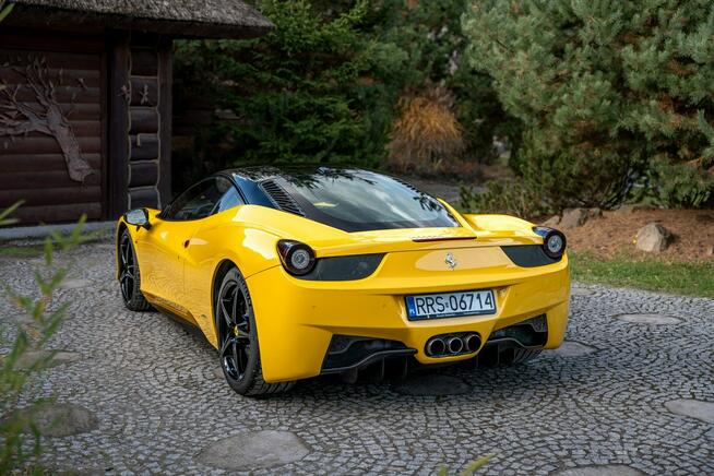 Ferrari 458 Italia 4.5 V8 569HP / Pakiet Carbon / Niski przebieg / Giallo Modena
