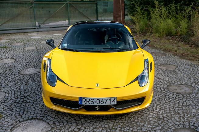 Ferrari 458 Italia 4.5 V8 569HP / Pakiet Carbon / Niski przebieg / Giallo Modena