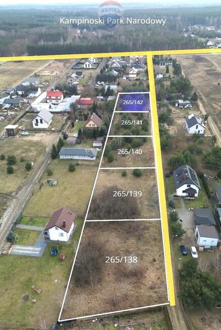 Działka budowlana 1007m2, Nowe Grochale